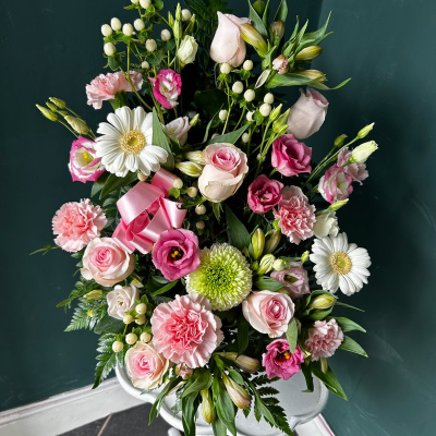 Elegant Pink Arrangement - A delicate arrangement. Perfect for expressing admiration and love.