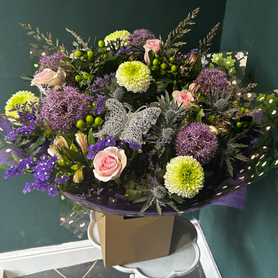 Purple Dream Bouquet - A beautiful bouquet featuring purple blooms. Ideal for brightening up any space.