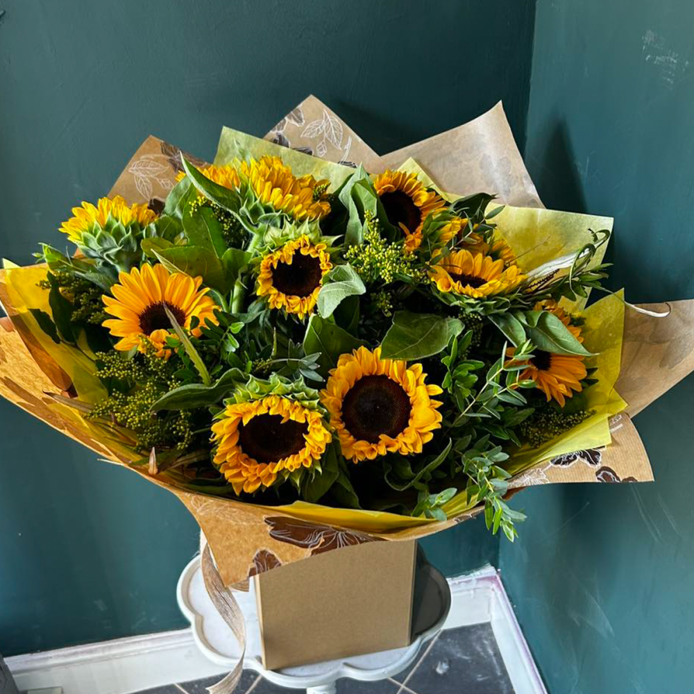 Radiant Sunflower Bouquet